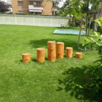 escaliers/jeux pour enfants dans une crèche