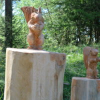 sculpture à la tronçonneuse